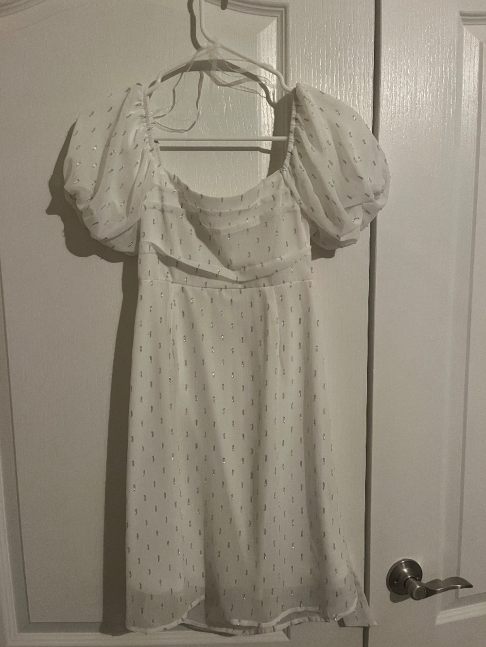 Altard state white mini dress